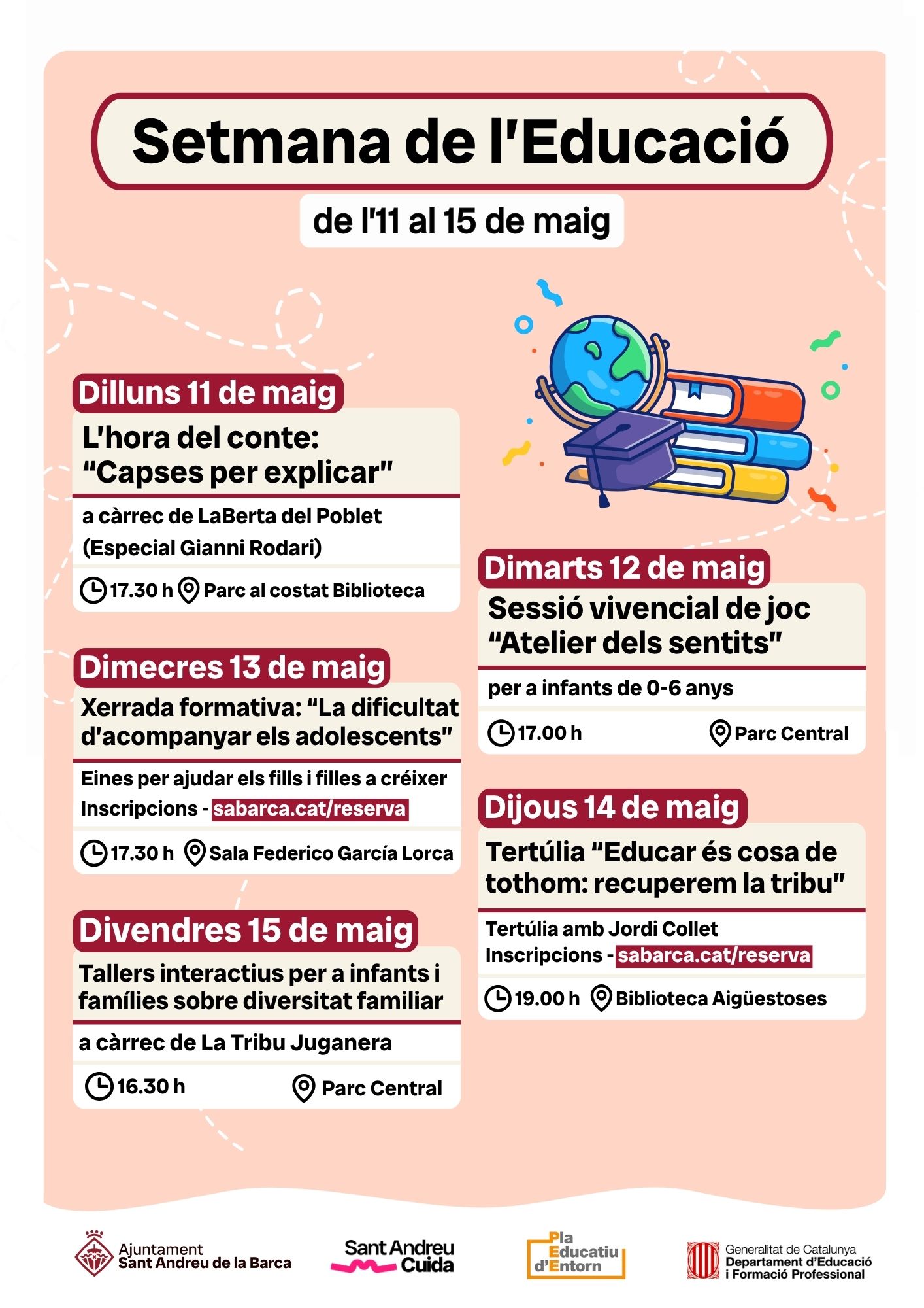 Sessió vivencial de joc “Atelier dels sentits”